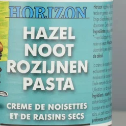 6x Horizon Hazelnoot Rozijnenpasta 350 gr
