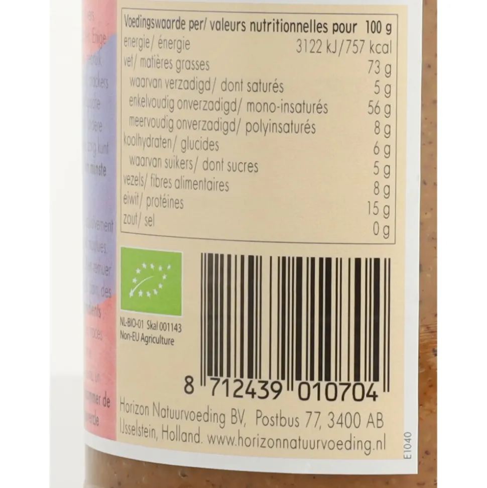 6x Horizon Hazelnootpasta Bio 350 gr