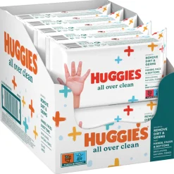 10x Huggies Babydoekjes All Over Clean 10x56 = 560 stuks