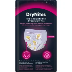 3x Huggies DryNites Absorberende Luierbroekjes Meisjes 4-7 jaar 10 stuks