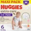 4x Huggies Extra Care Pants Maat 6 (15 - 25 kg) 22 stuks
