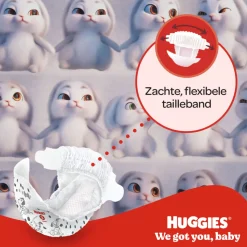 3x Huggies Little Movers Luiers Maat 6 (15 - 30 kg) 34 stuks