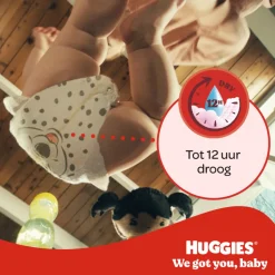 3x Huggies Little Movers Luiers Maat 6 (15 - 30 kg) 34 stuks