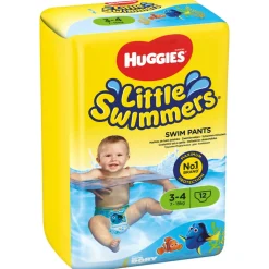 3x Huggies Little Swimmers Maat 3-4 (7-15 kg) 12 stuks