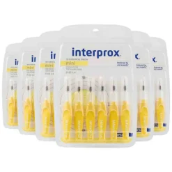 6x Interprox Ragers Mini Geel PHD 1.4 6 stuks