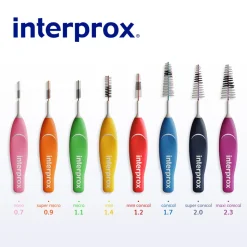 3x Interprox Ragers Mini Geel PHD 1.4 6 stuks
