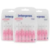 3x Interprox Ragers Nano Roze PHD 0.7 6 stuks