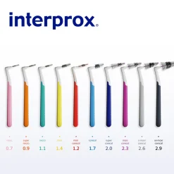 3x Interprox Ragers Plus Conical Blauw PHD 1.7 6 stuks