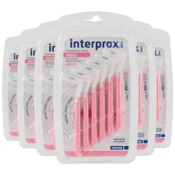 6x Interprox Ragers Plus Nano Roze PHD 0.7 6 stuks