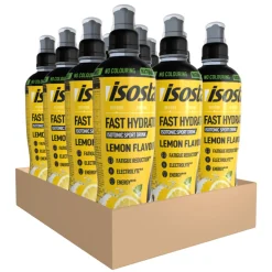 12x Isostar Fast Hydration & Perform Lemon 500 ml