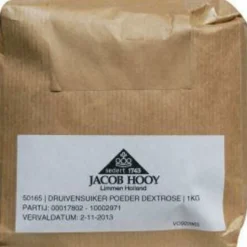 3x Jacob Hooy Druivensuiker Poeder 1 kg