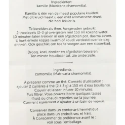 3x Jacob Hooy Kamille 50 gr