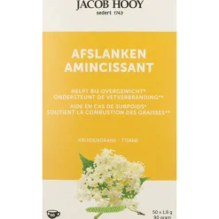 3x Jacob Hooy Slank Theezakjes 50 stuks