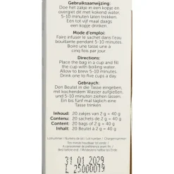 3x Jacob Hooy Thee Brandnetel 20 stuks