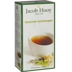 3x Jacob Hooy Thee Gezonde Luchtwegen 20 stuks
