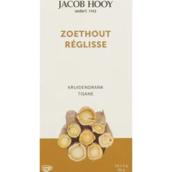 3x Jacob Hooy Zoethout Theezakjes 20 stuks