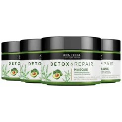4x John Frieda Detox & Repair Haarmasker 250 ml