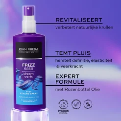 4x John Frieda Frizz Ease Dream Curls Spray 200 ml