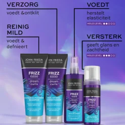 4x John Frieda Frizz Ease Dream Curls Spray 200 ml