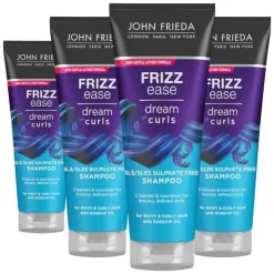 4x John Frieda Frizz Ease Dream Curls Shampoo 250 ml