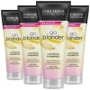 4x John Frieda Sheer Blonde Go Blonder Shampoo 250 ml