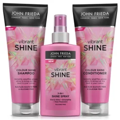 4x John Frieda Vibrant Shine Colour Conditioner 250 ml