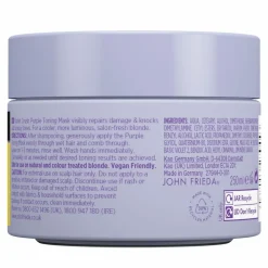 4x John Frieda Violet Crush Purple Toning Haarmasker 250 ml