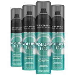 4x John Frieda Volume Lift Hairspray 250 ml