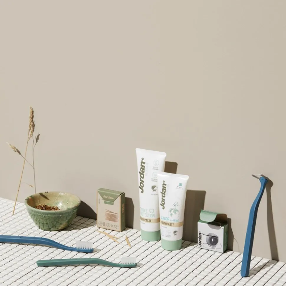 4x Jordan Tandpasta Green Clean Cavity Protection 75 ml
