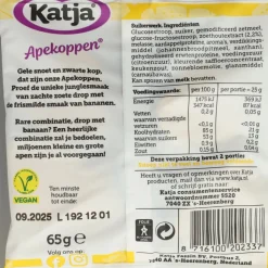 3x Katja Apekoppen 65 gram