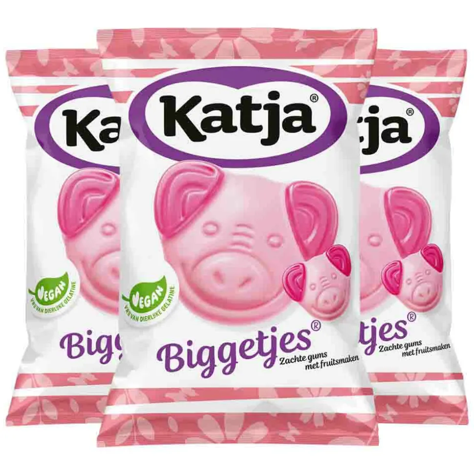 3x Katja Biggetjes 255 gr