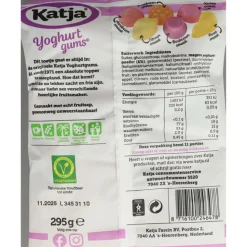 3x Katja Yoghurtgums 295 gr