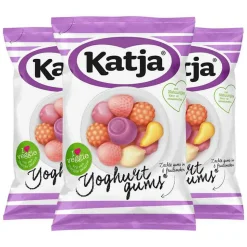3x Katja Yoghurtgums 65 gr
