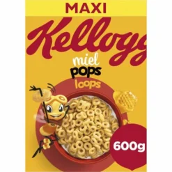 4x Kellogg's Honey Loops 600 gr