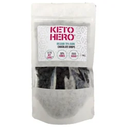 3x Keto Hero Chocolade Drops Puur 300 gr