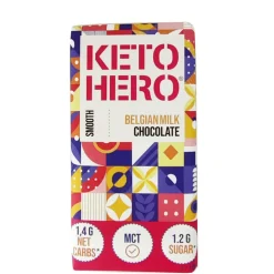3x Keto Hero Chocolade Reep Melk 100 gr