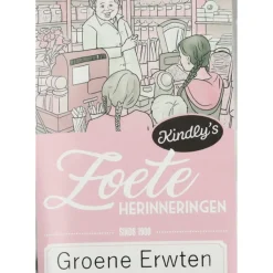 7x Kindly's Groene Erwten 170 gr