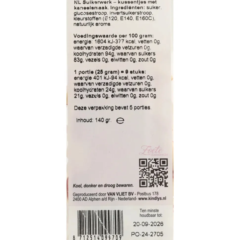 7x Kindly's Kaneelkussentjes 140 gr