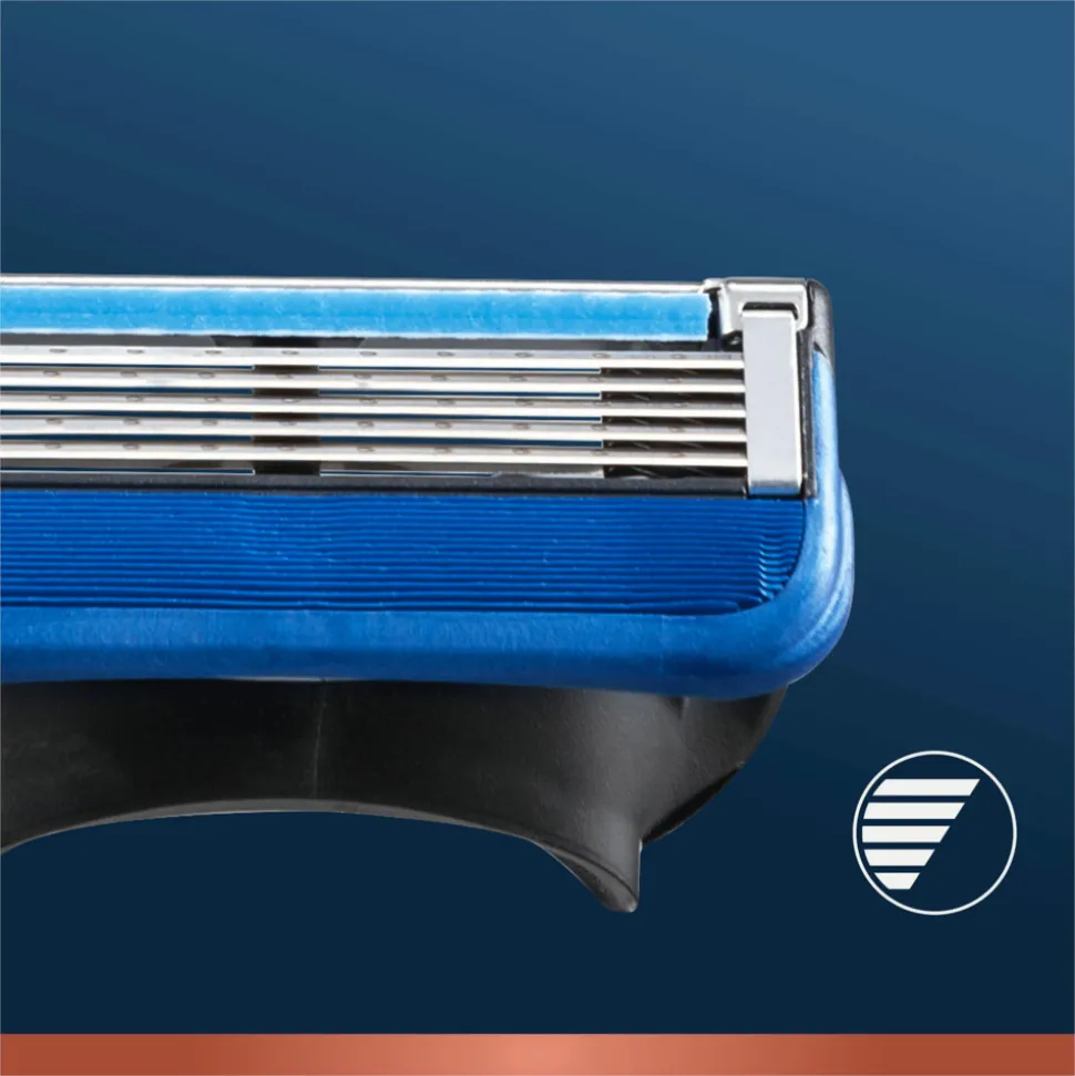 6x King C. Gillette Scheermesjes 3 stuks