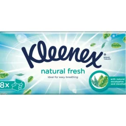 10x Kleenex Balsam Menthol Tissues 8 stuks