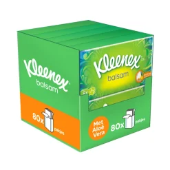10x Kleenex Balsam Tissues 8 stuks