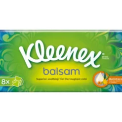 10x Kleenex Balsam Tissues 8 stuks