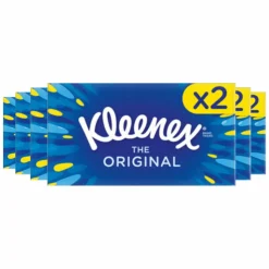6x Kleenex Original Tissues Duo Pack 2x72 = 144 stuks