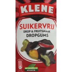 6x Klene Dropgums Suikervrij 105 gr