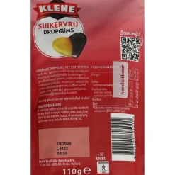 3x Klene Dropgums Suikervrij 105 gr