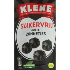 3x Klene Zoete Zonnetjes Suikervrij 105 gr