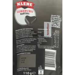 12x Klene Zoethout Hartjes Suikervrij 105 gr