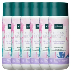 6x Kneipp Clean Beauty Douchegel Lotus Jojoba 200 ml