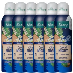 6x Kneipp Douche Foam Good Night 200 ml