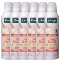 6x Kneipp Douche Foam Silky Secret 200 ml